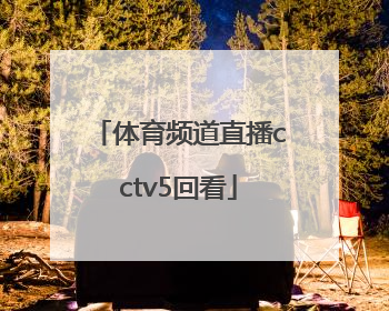 「体育频道直播cctv5回看」CCTV5体育频道节目单