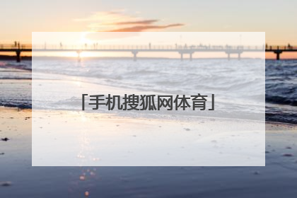 「手机搜狐网体育」英超-体育-手机搜狐网